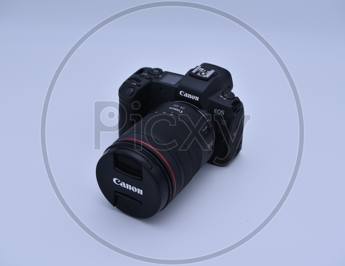 Canon EOS R  Mounted To a 24-105 mm Lens