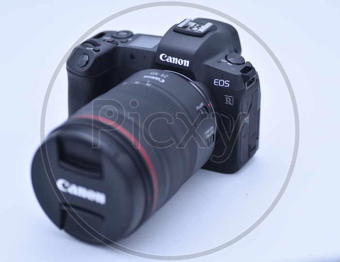 Canon EOS R  Mounted To a 24-105 mm Lens