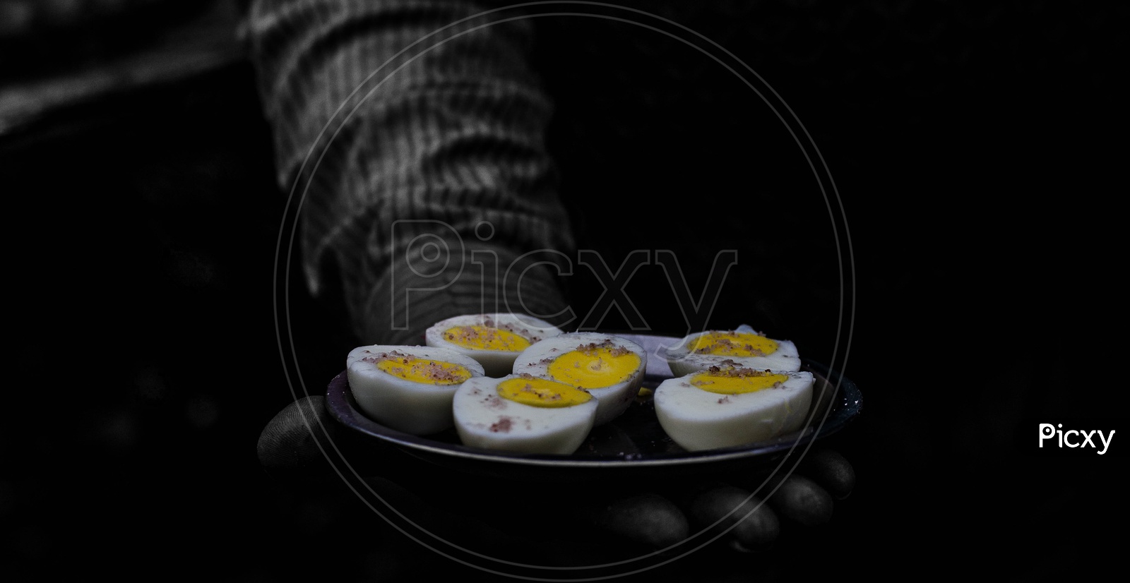 Sliced Boiled Eggs