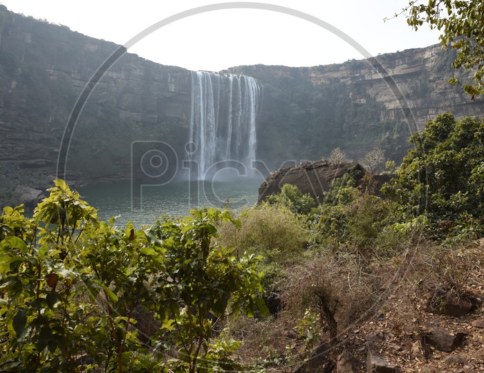 Courtallam Water Falls , Tirunelveli , Tamilnadu