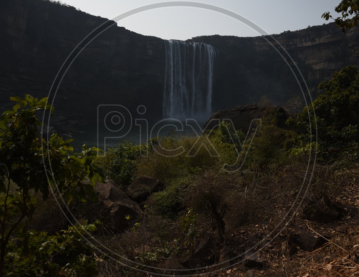 Courtallam Water Falls , Tirunelveli , Tamilnadu