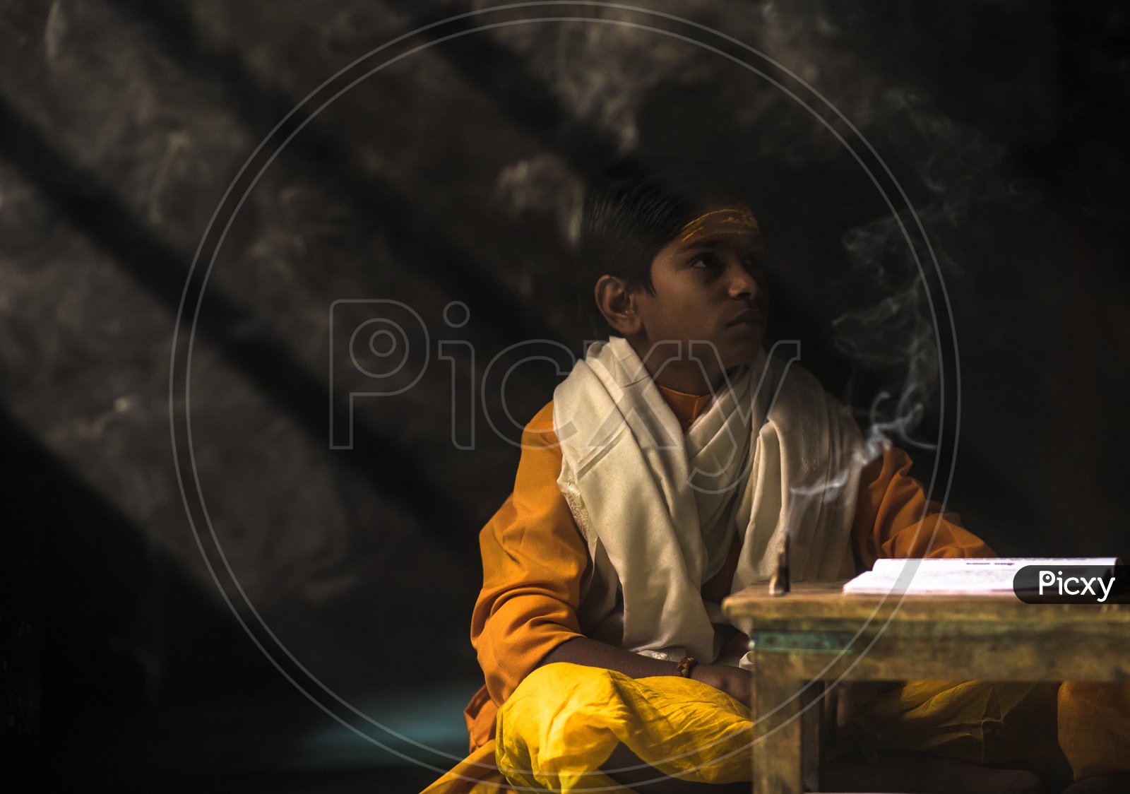 Indian  Young Boy Priest