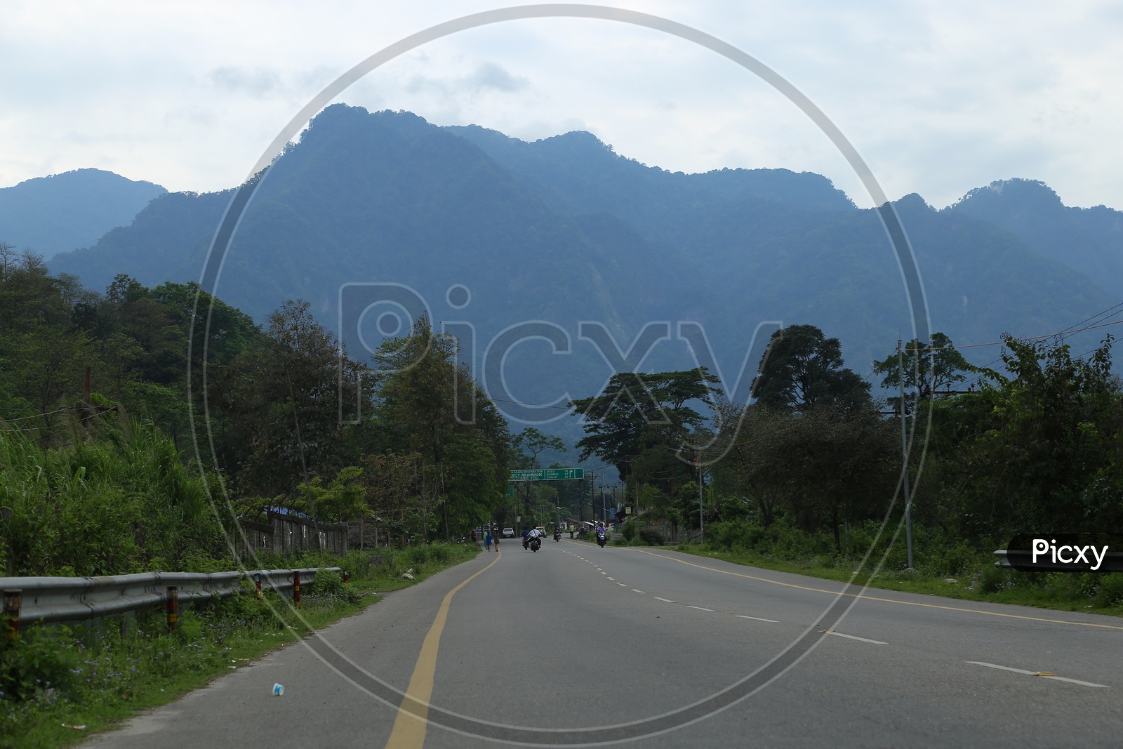 Scenic roads of Arunachal . National highway road
