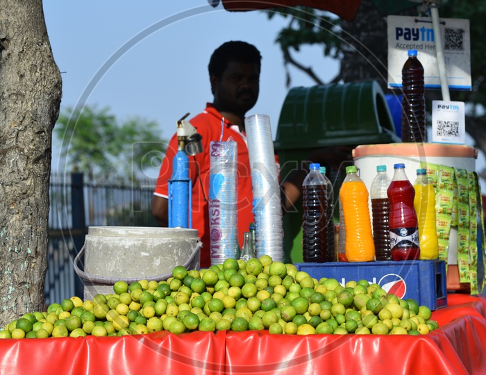 Lemon Soda Street Vendor Stalls To Beat Summer Heats