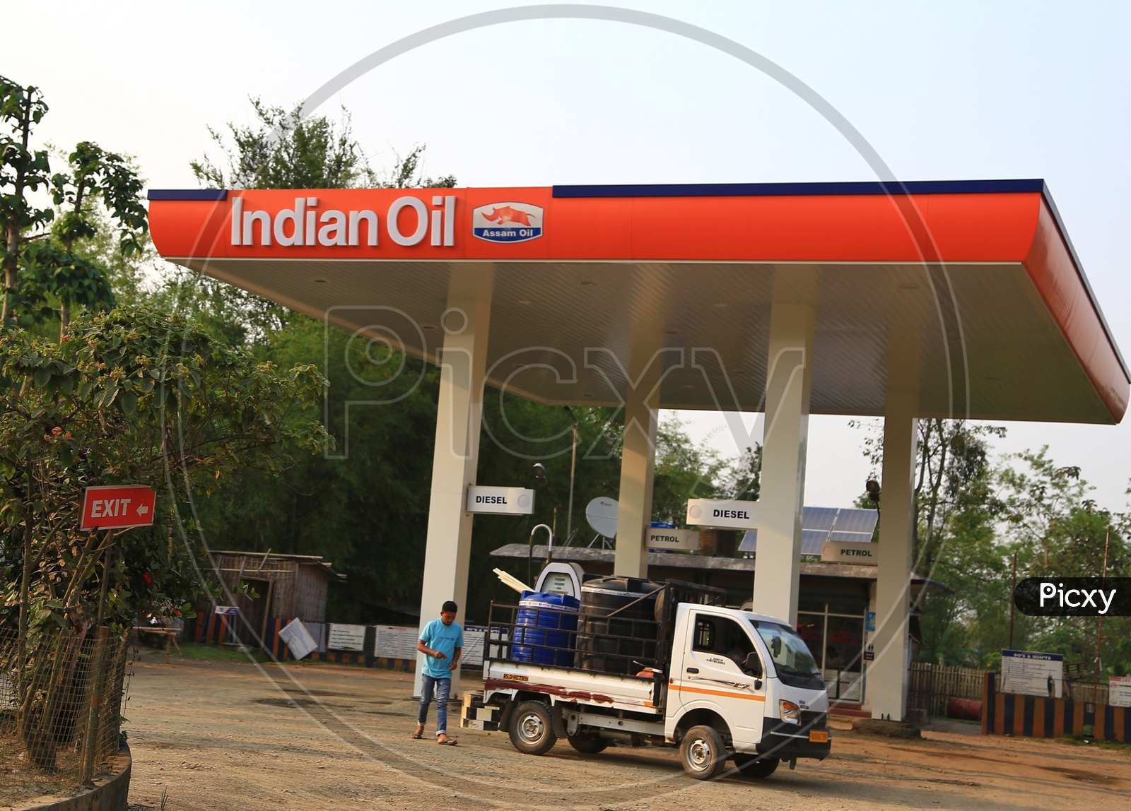 Indian oil bunk/ Assam Oil