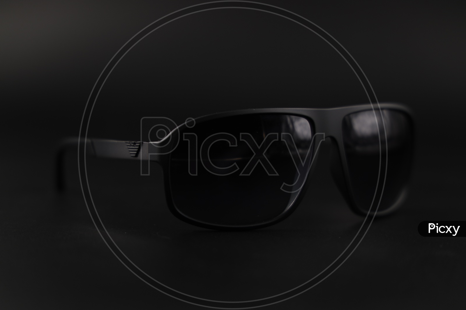 Emporio  Armani  Sunglasses  or Goggles  On an Isolated Background