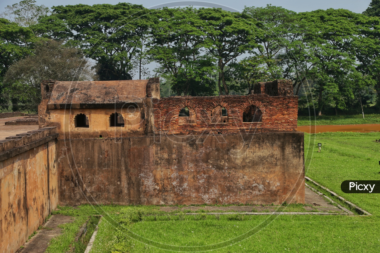 Archeological site in Assam.