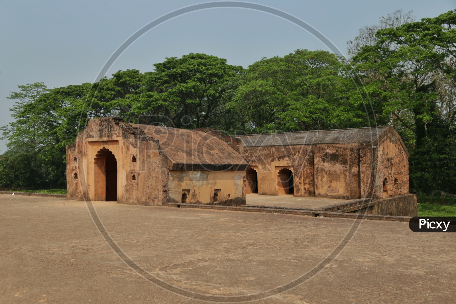 Archeological site in Assam.