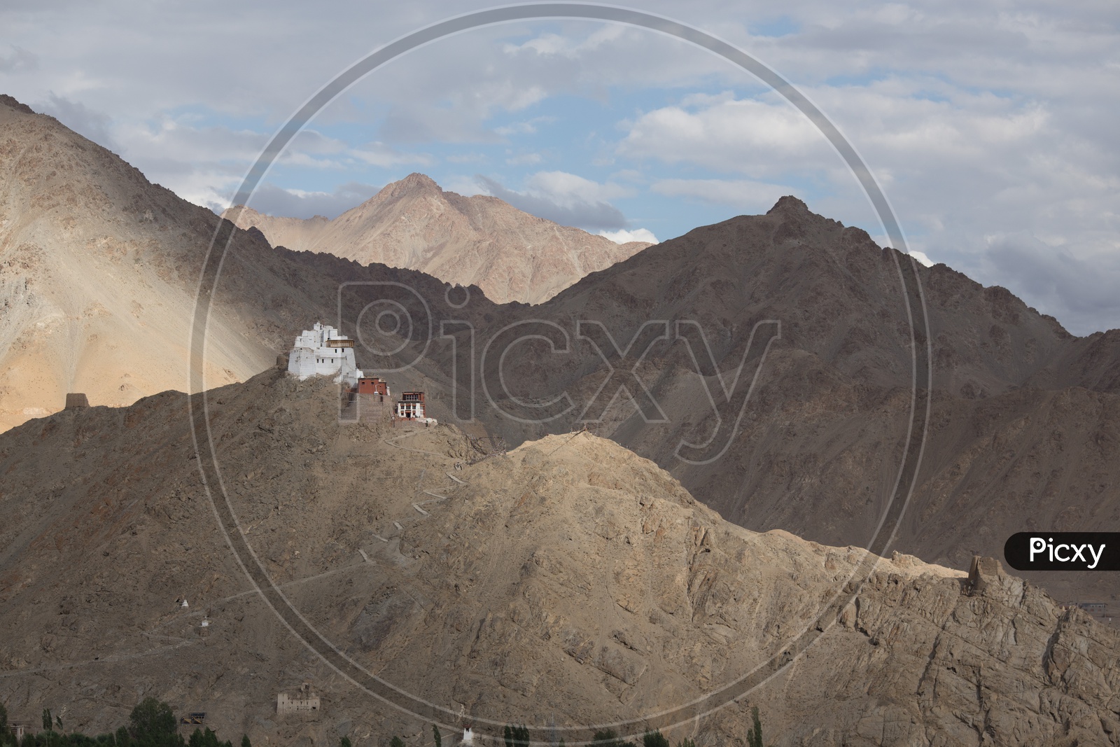 Landscape of Leh Mountains