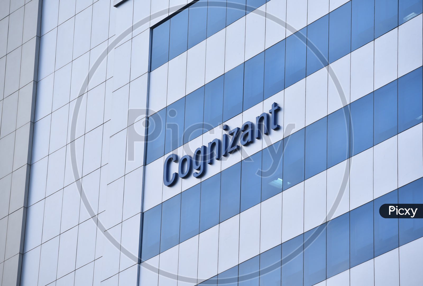 Cognizent  , Name Board On Corporate Building