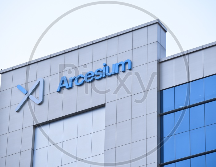 Arcesium  ,  Name Board On Corporate Building