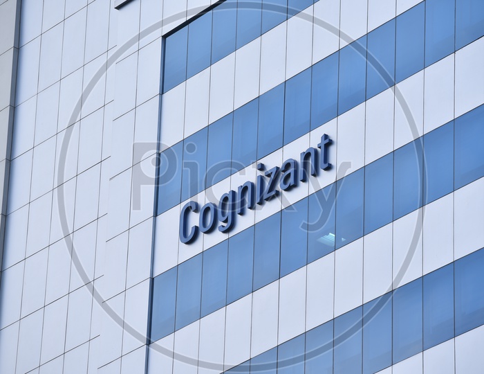 Cognizent  , Name Board On Corporate Building