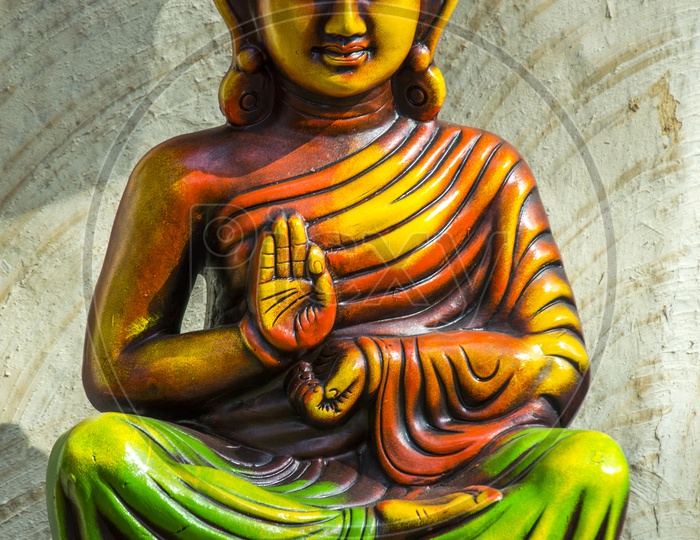 An Elegant Idol Of Buddha