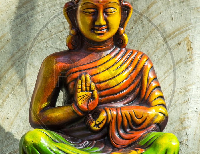 An Elegant Idol Of Buddha