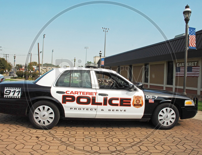 Carteret police car