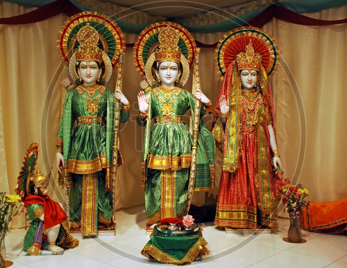 Indian Hindu God Idols For Pooja in Houses