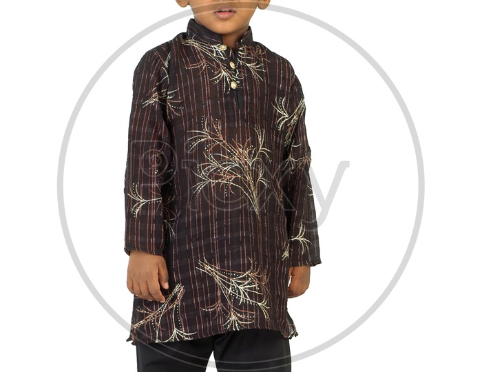 Indian boy wearing Kurta Pyjama