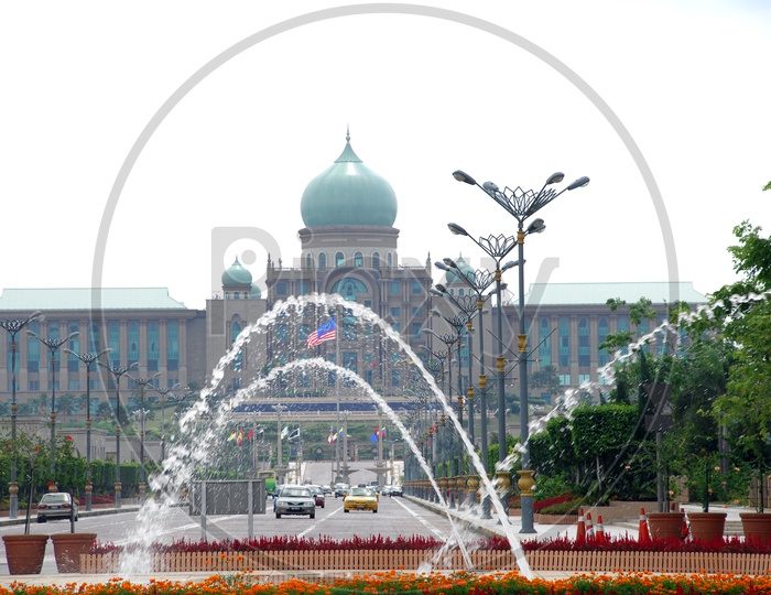 Water Fountain At Perdana Putra