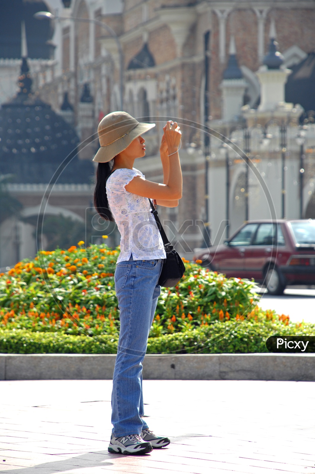 A Woman Taking Pictures