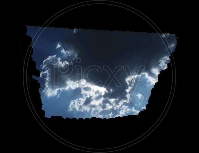 View of dramatic sky with clouds