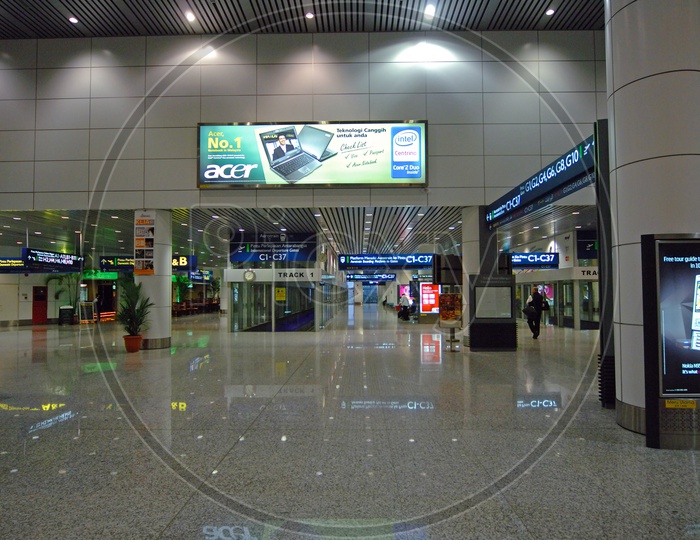 Interior of the Airport Terminal