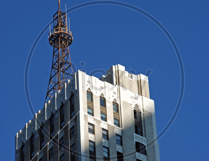 Cellphone Network Towers on Buildings