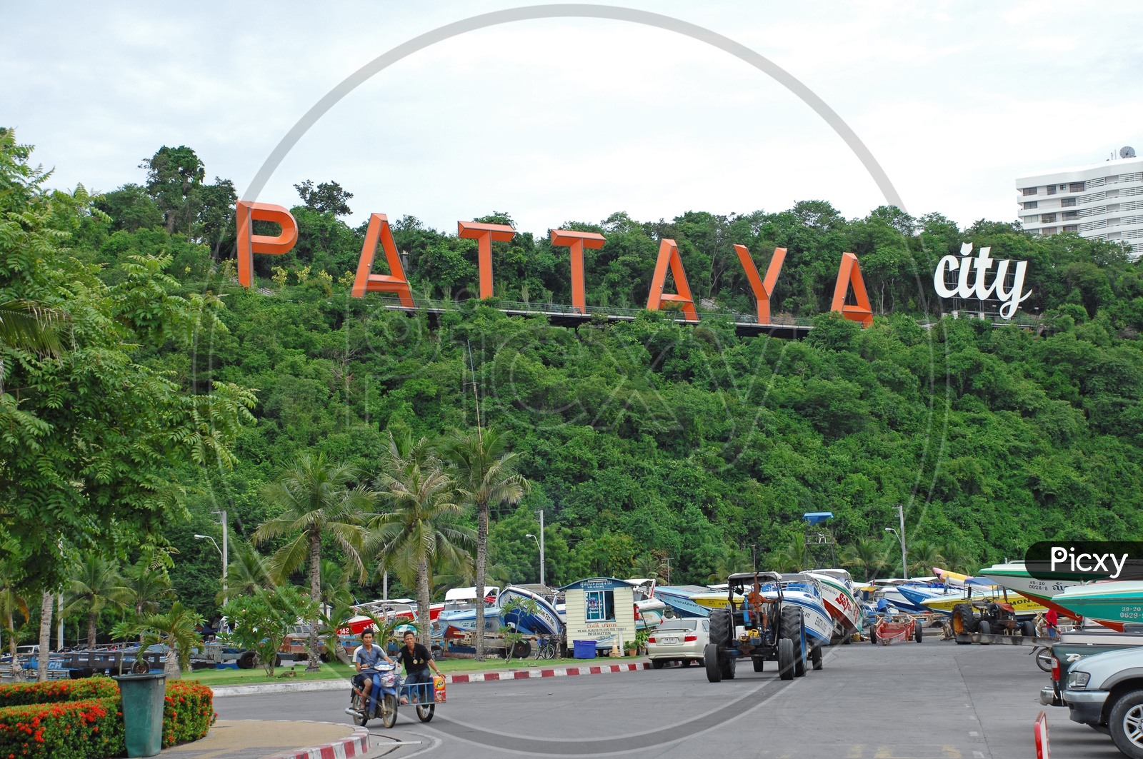 Pattaya  City Name Hording