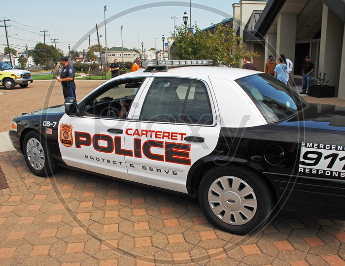 Carteret Police car