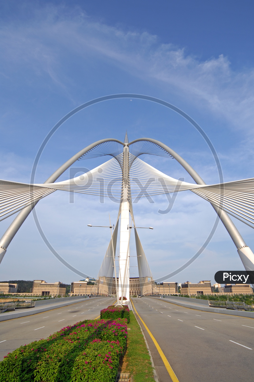 Architecture of Seri Saujana Bridge
