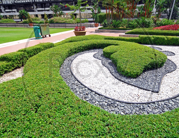 Lawn Garden at Merdeka Square park