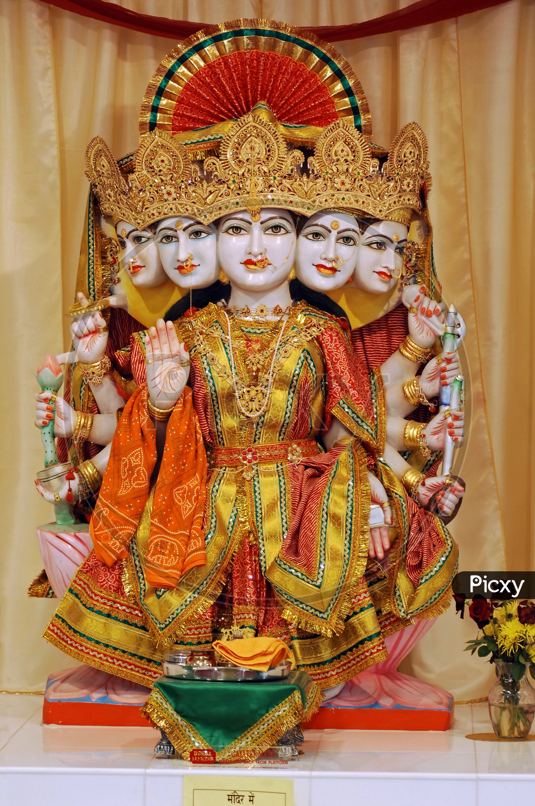 Indian Hindu Goddess Idols For Dussera festival