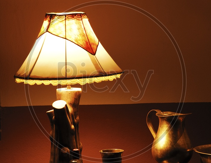 A Table lamp