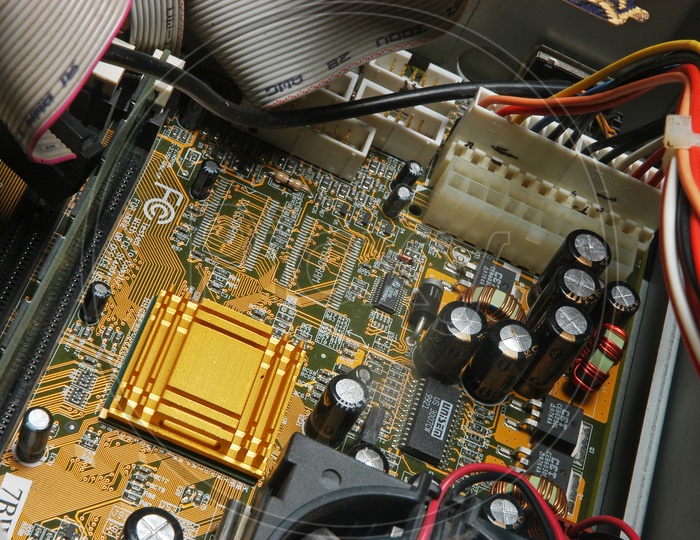 Motherboard With Integrated Circuits