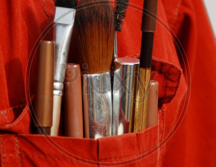 Makeup kit in a pocket