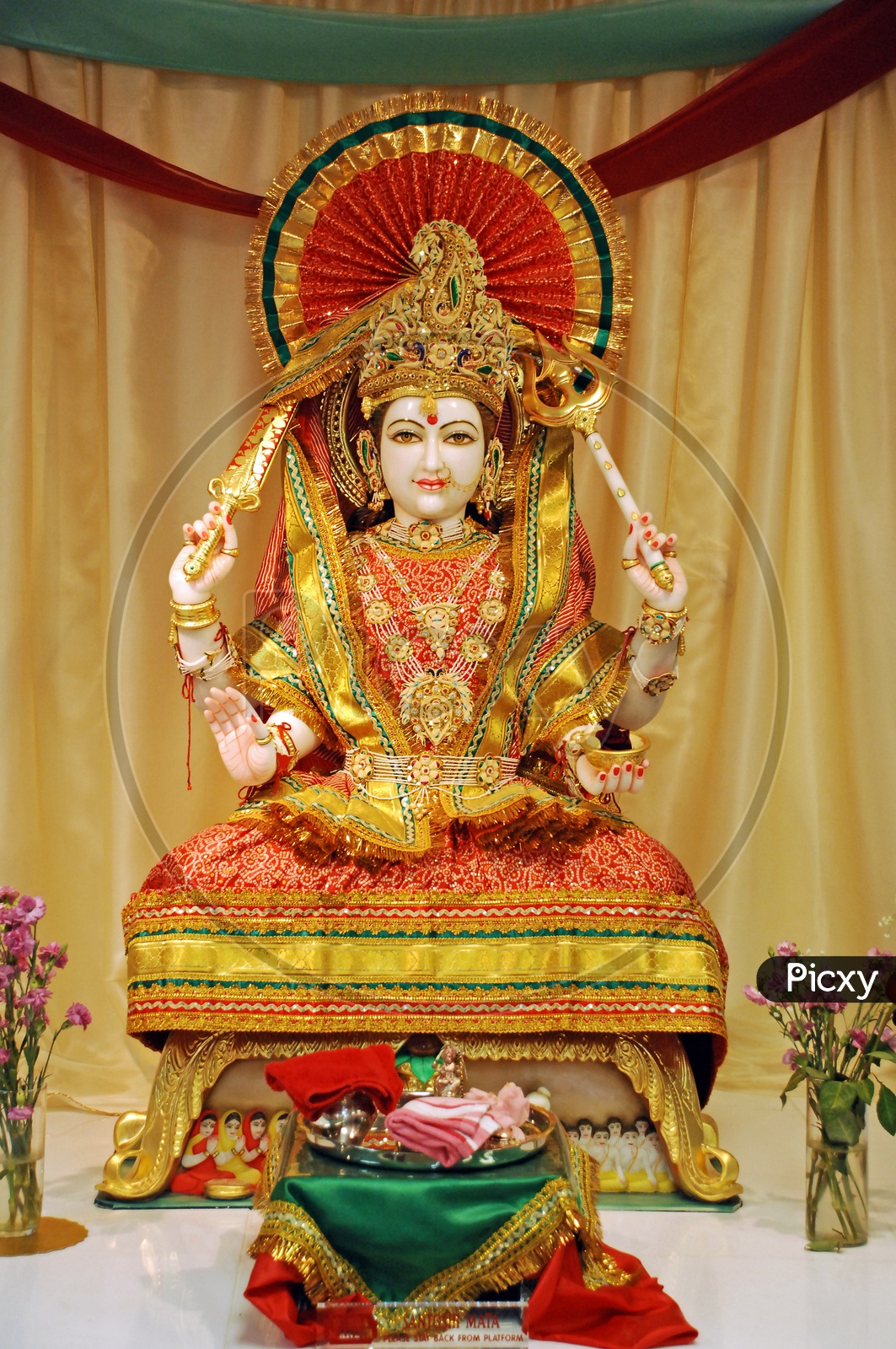 Indian Hindu Goddess Idols For Dussera festival