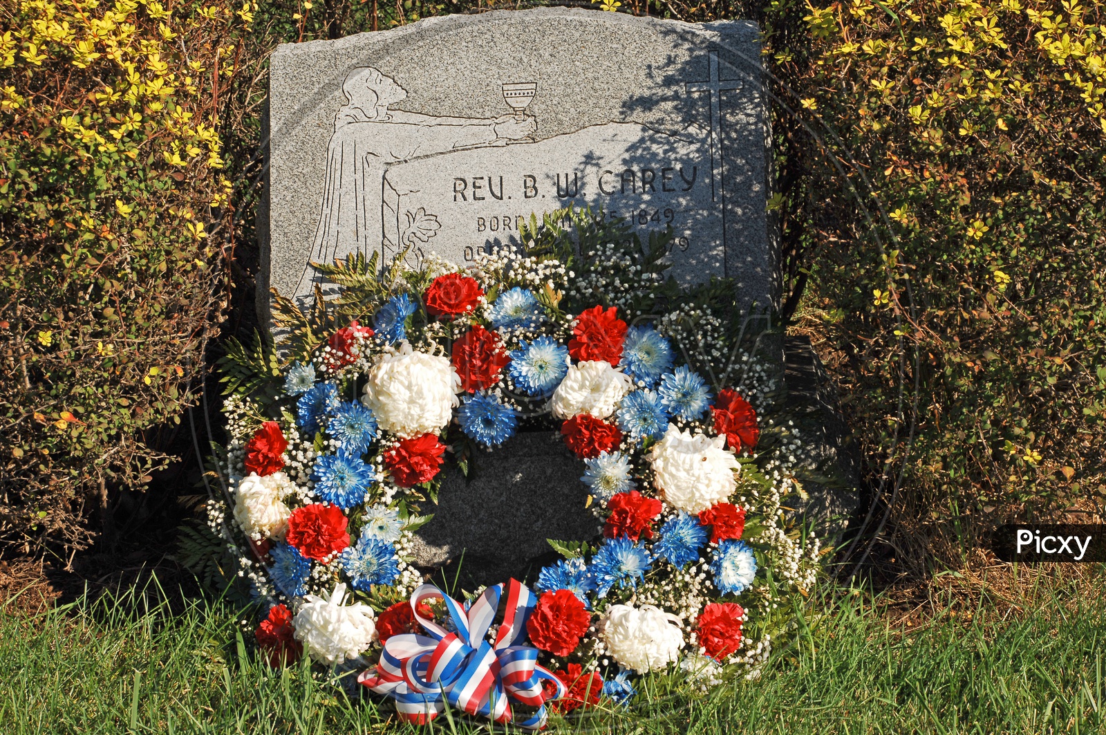 Wreath for deals grave