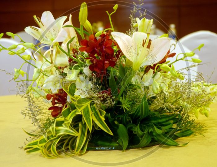 Flower Bouquet on the table