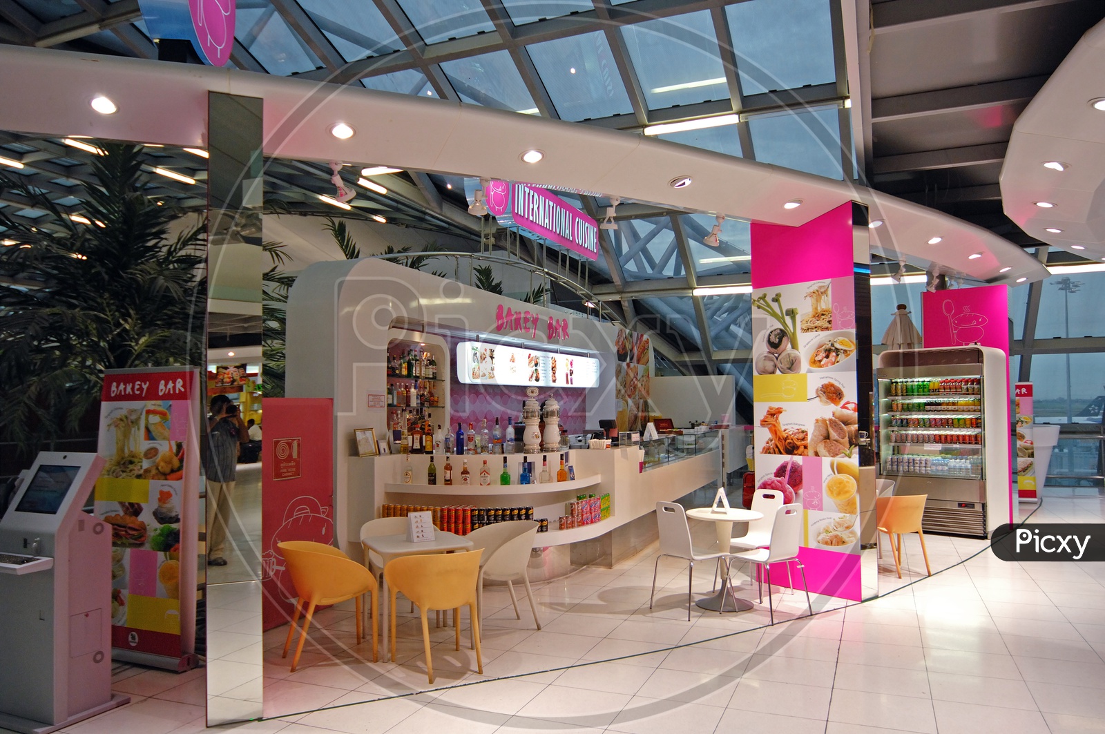 Eatery Stalls In Airport