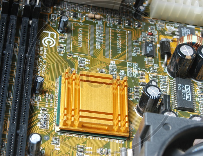 Mother Board With Integrated Circuits