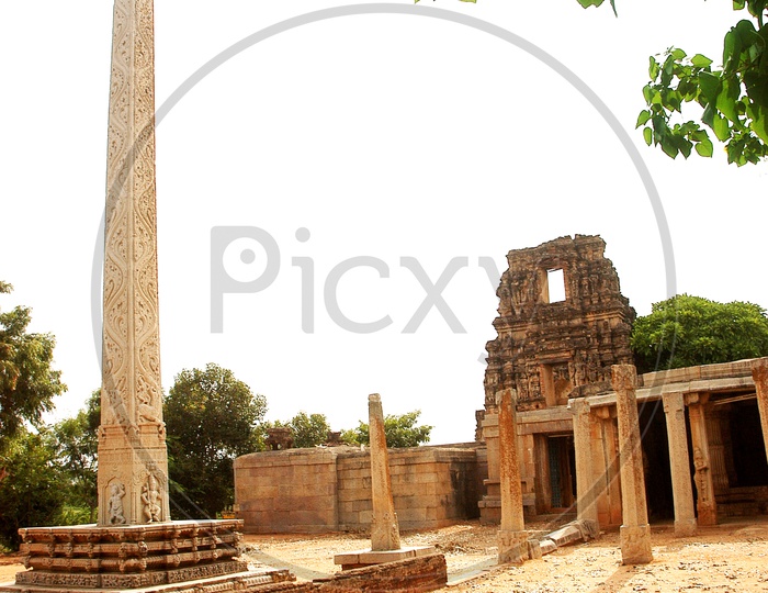 Old Ruins Of Ancient Hindu Temples