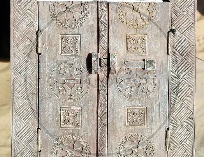 Ancient door lock