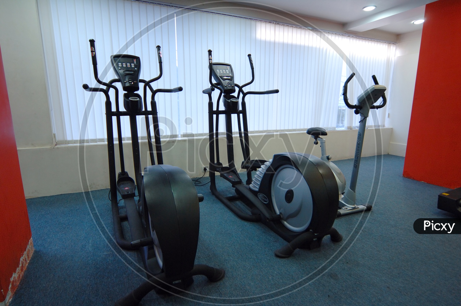 Exercise cycle in the gym - Gym equipment