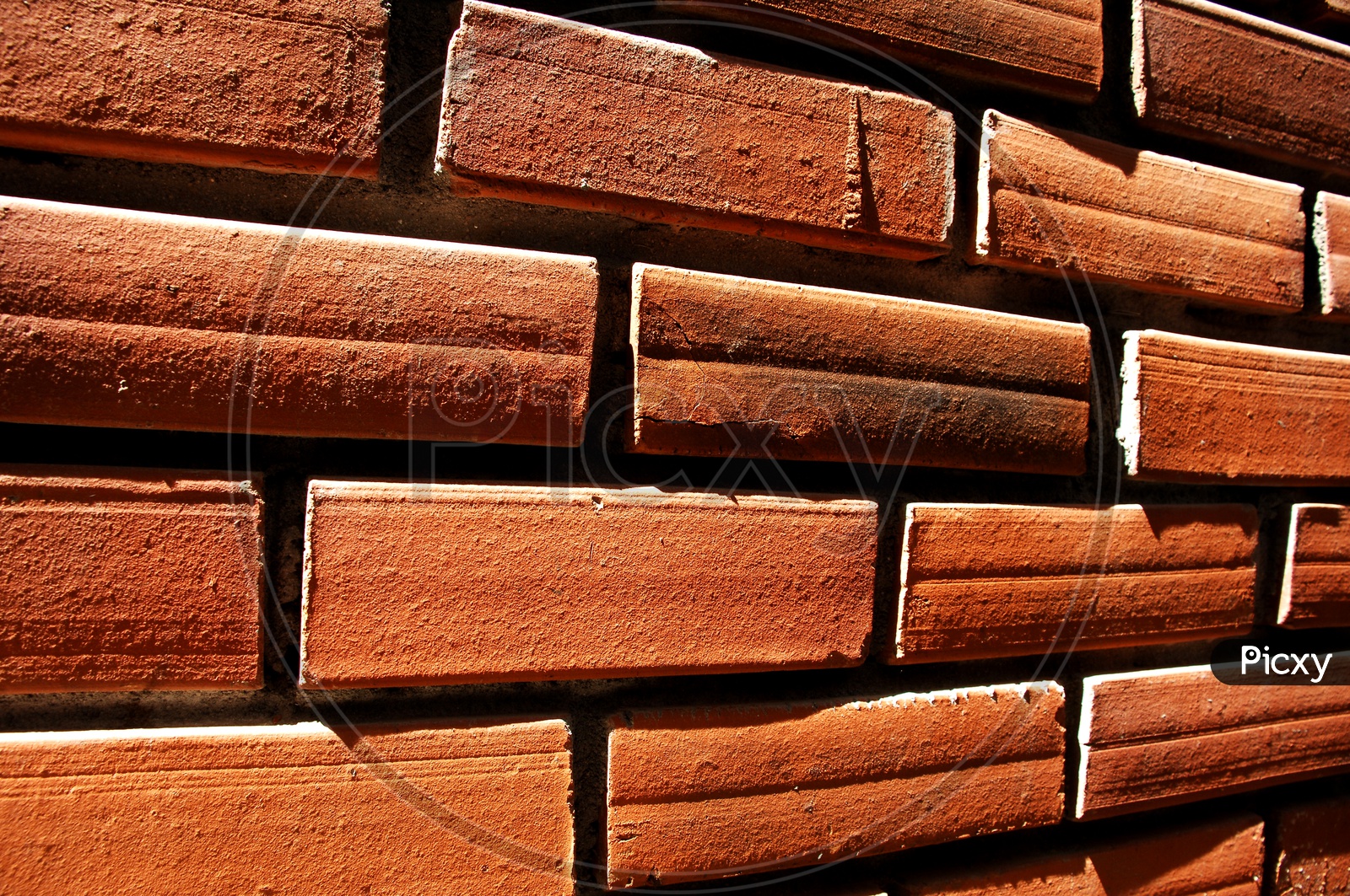 Red block bricks