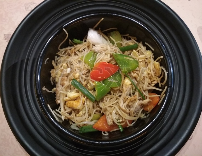 Egg Noodles  Dish