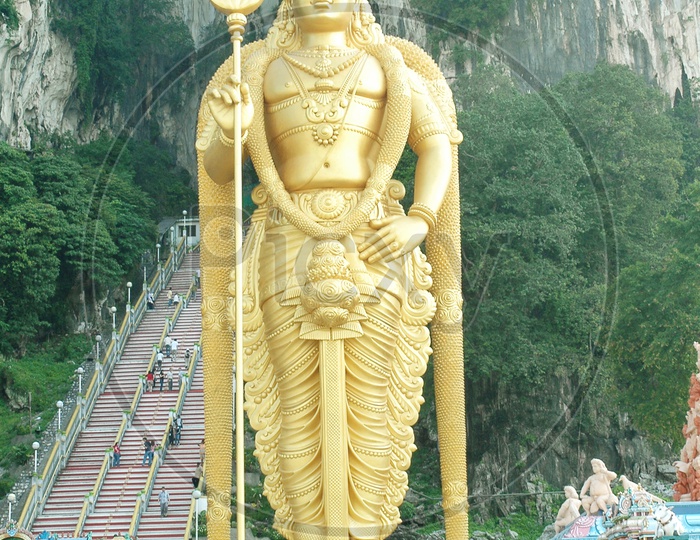 Lord Murugan statue at Batu caves