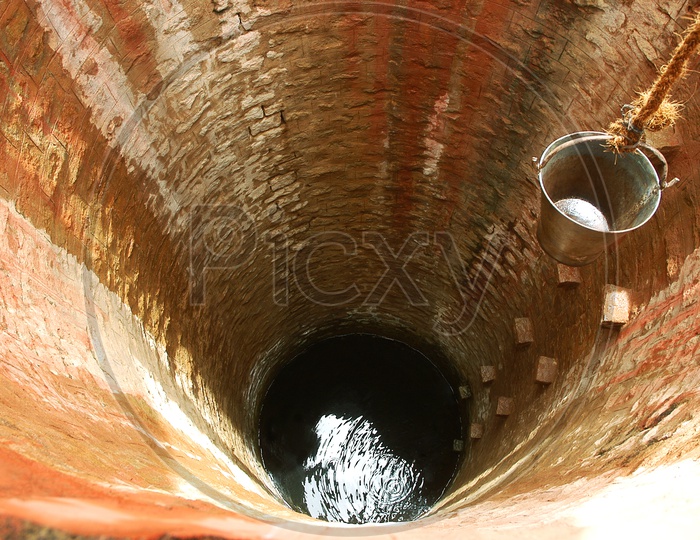 Bucket in a well