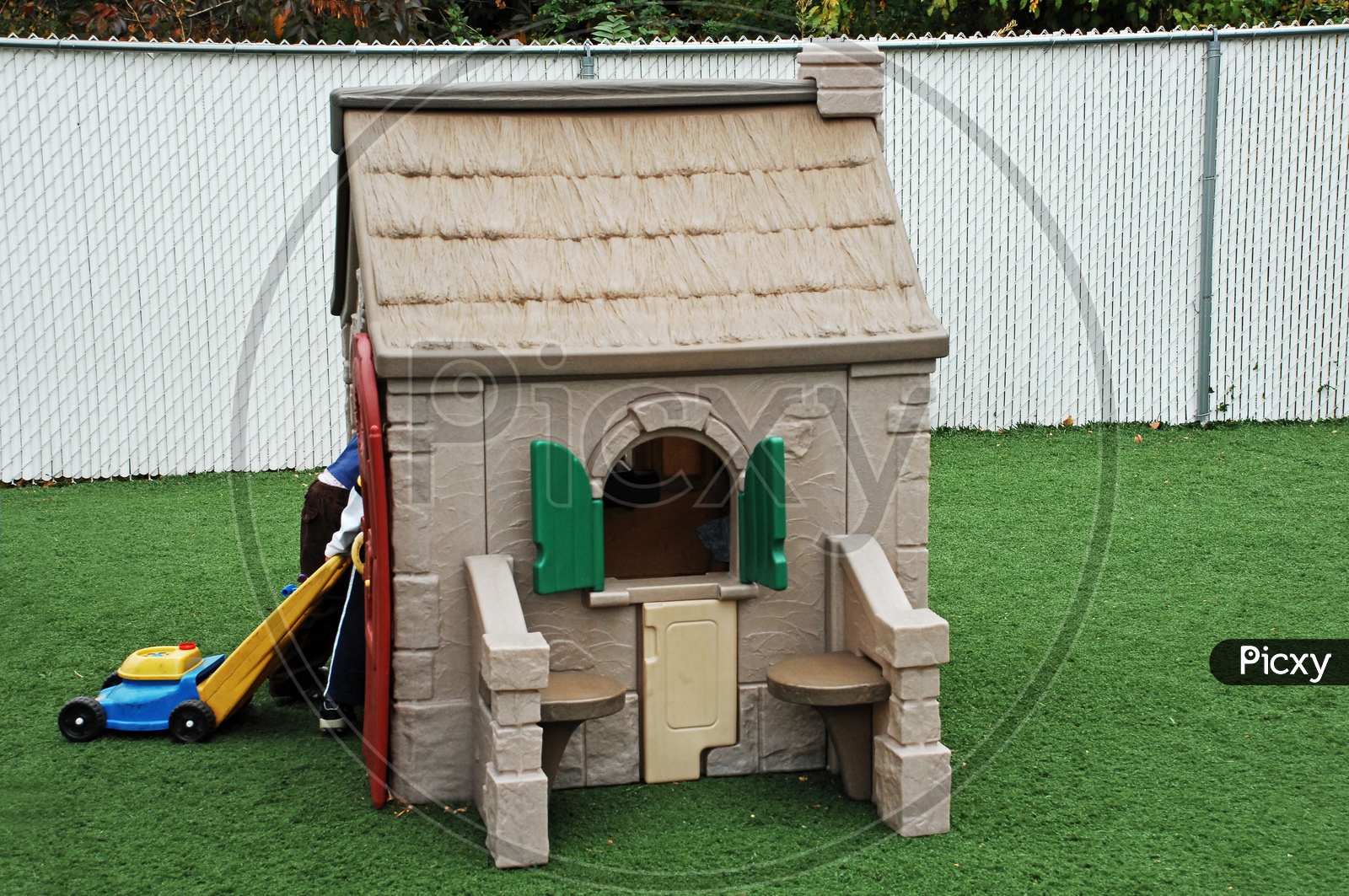 House  In a Kinder Garden School