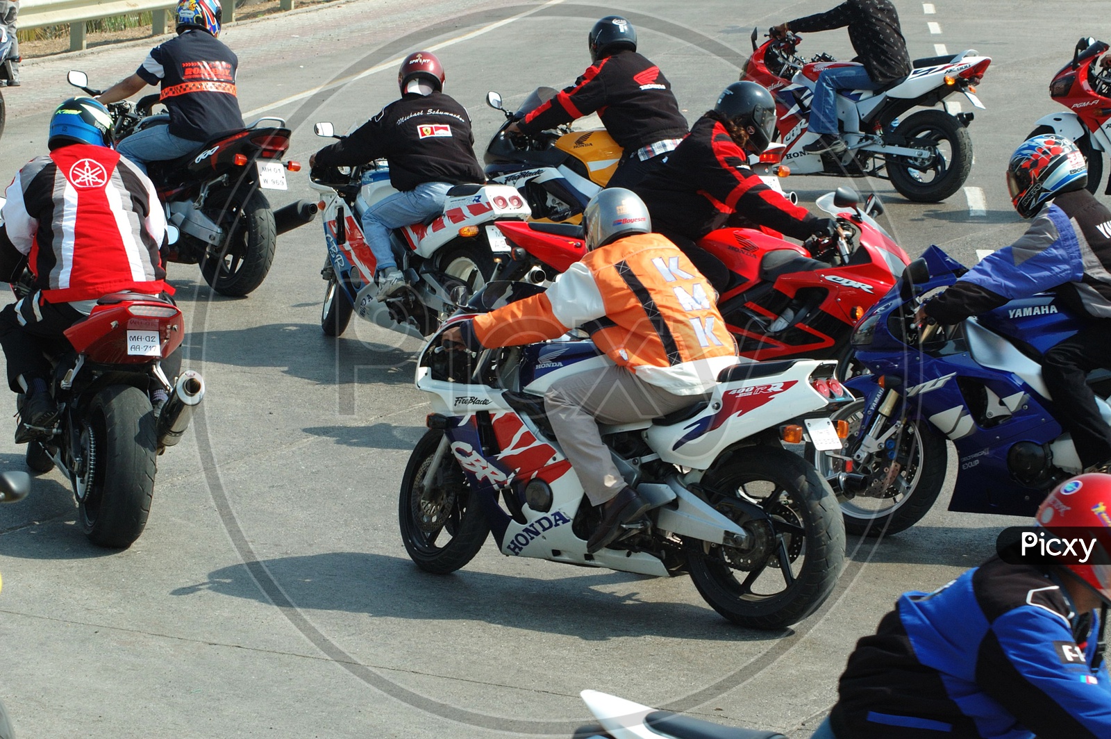 Motorcycle racing or motorbike racing