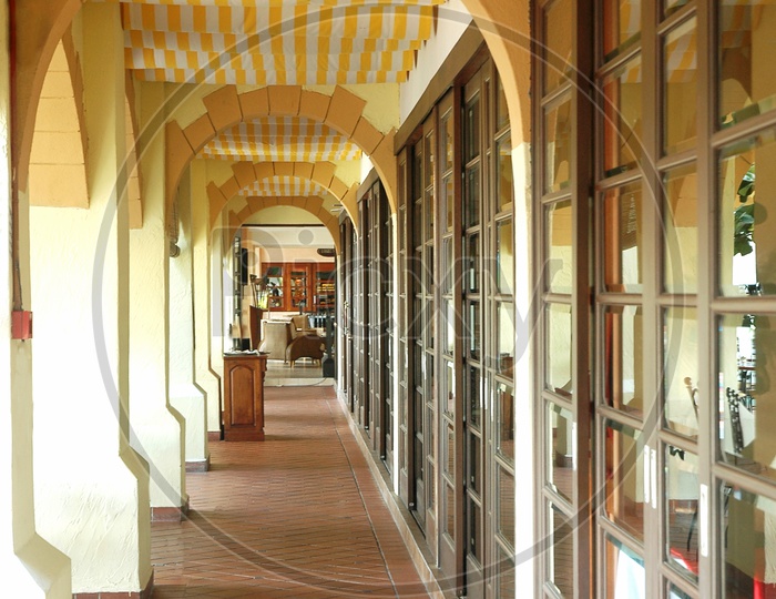 Corridor of a building