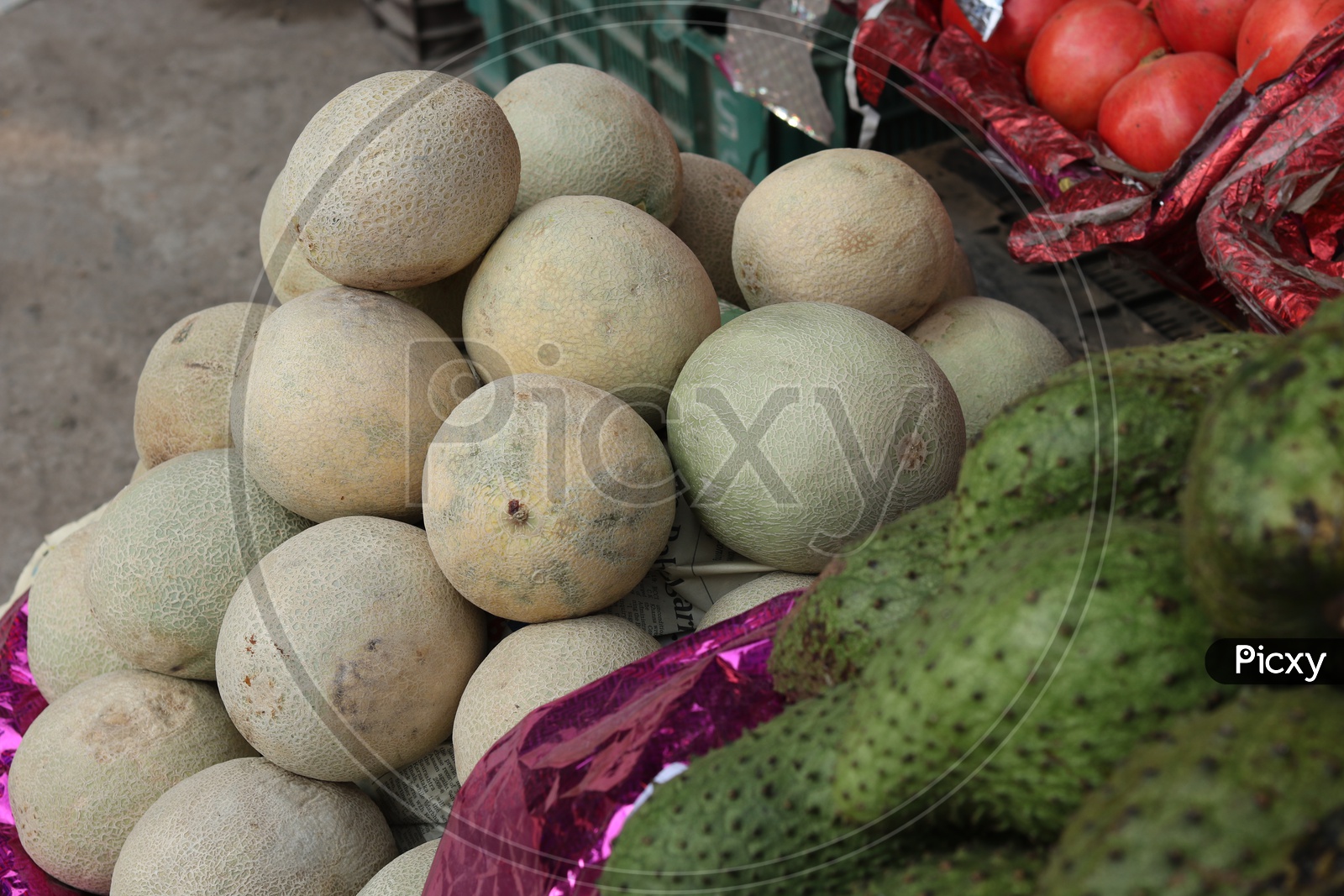fruits from street stalls